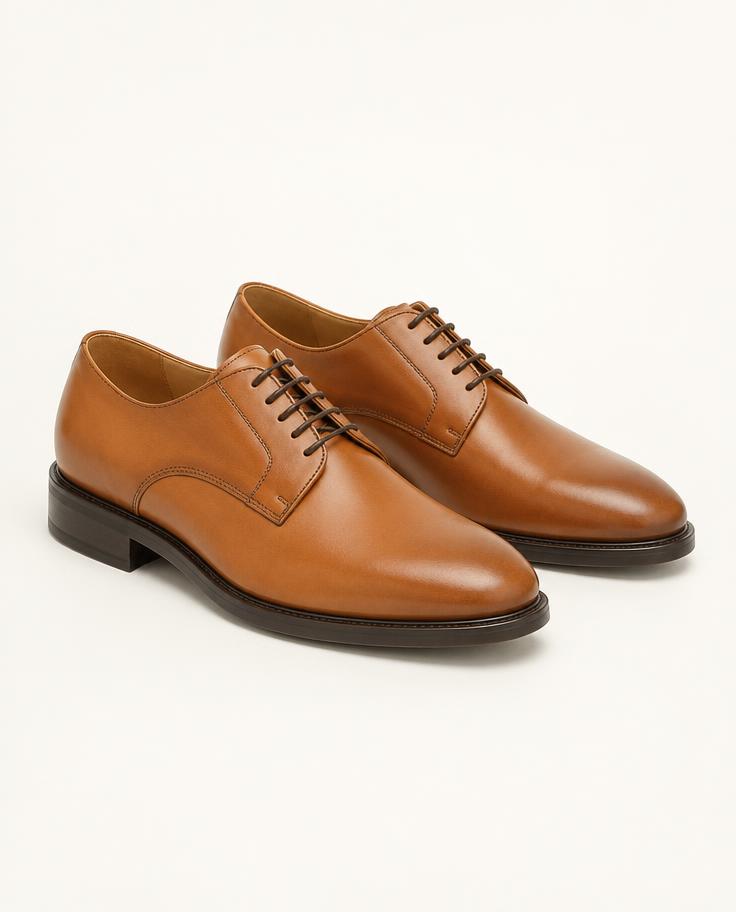 Tan Leather Derby
