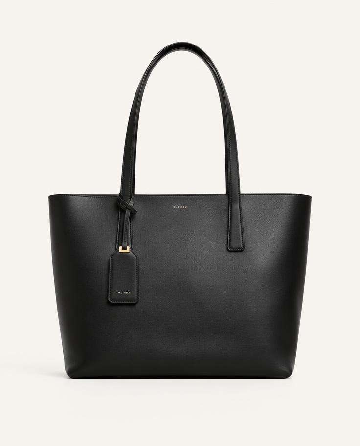 Structured Leather Tote